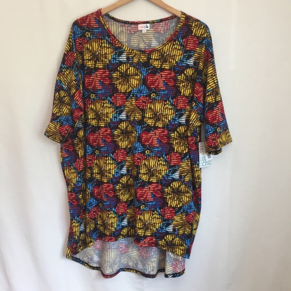 LuLaRoe Tops - 3/$20 Lularoe floral print Irma Tunic